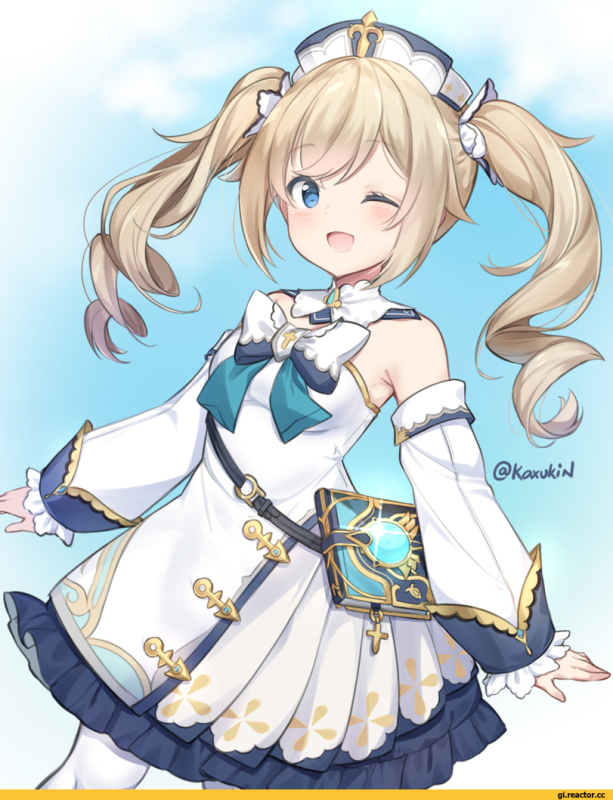 Барбара Геншин Импакт арт