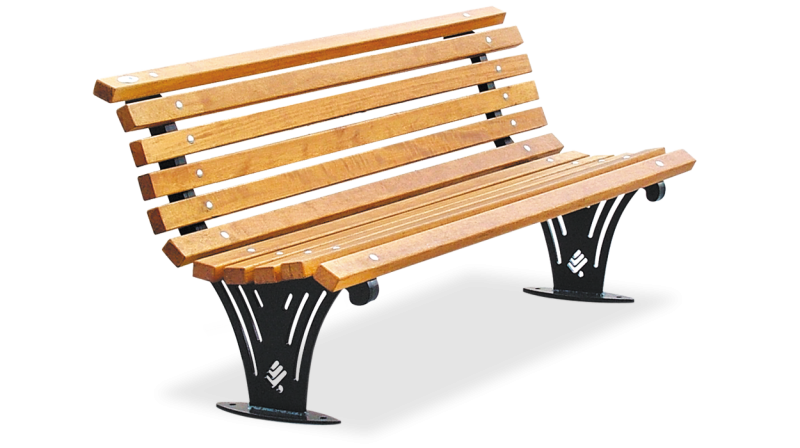 Скамейка на прозрачном фоне