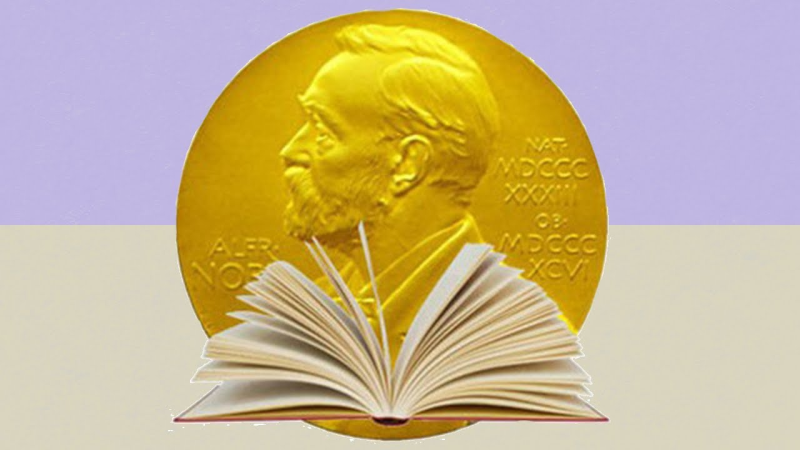 Нобелевская премия по литературе логотип