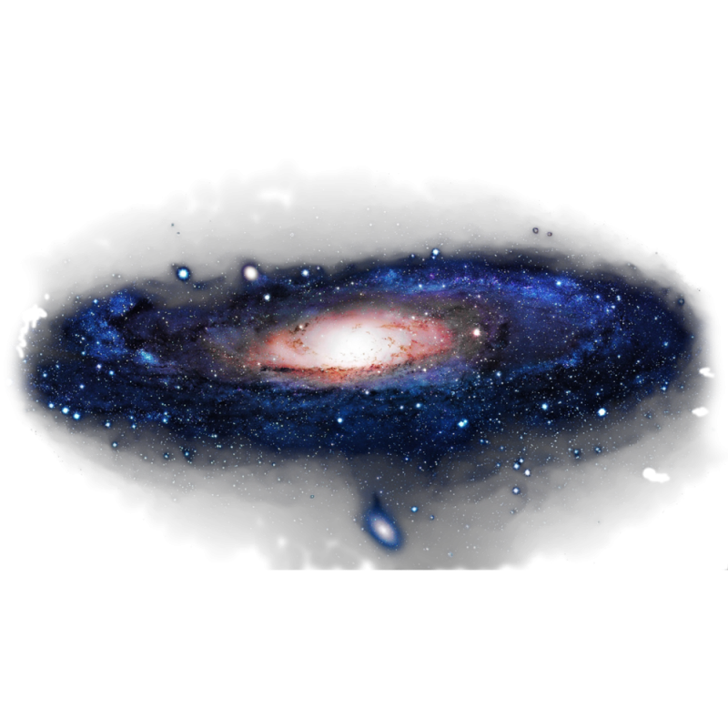 Космос на прозрачном фоне для фотошопа