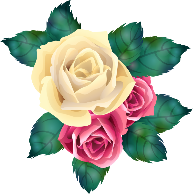 Стикеры с цветами