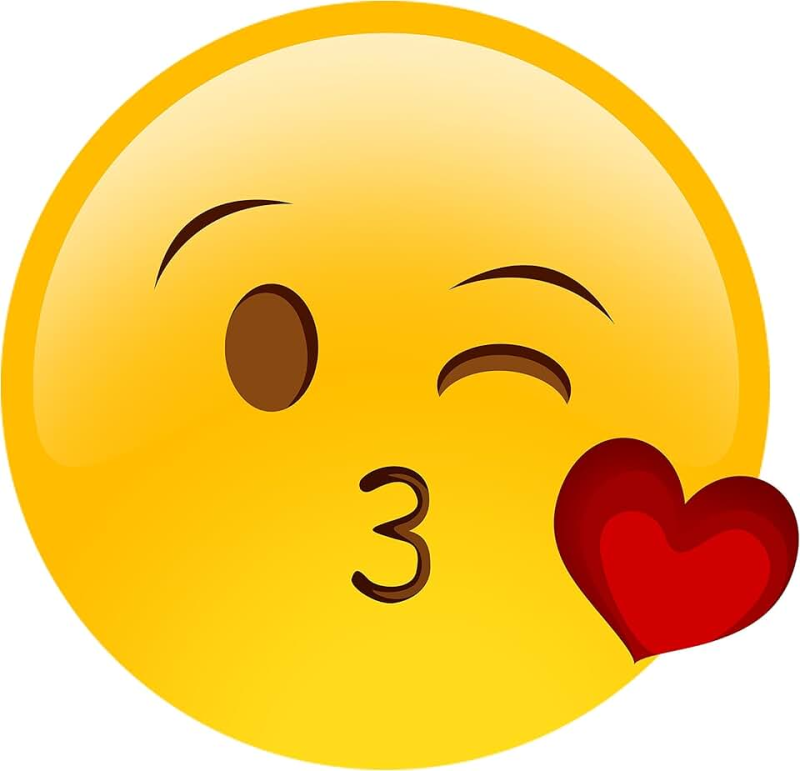 Целующий смайлик