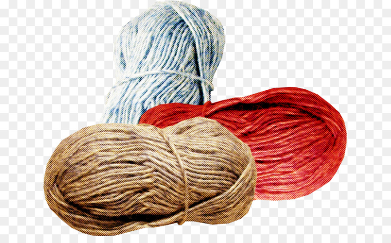 Моток шерстяной пряжи