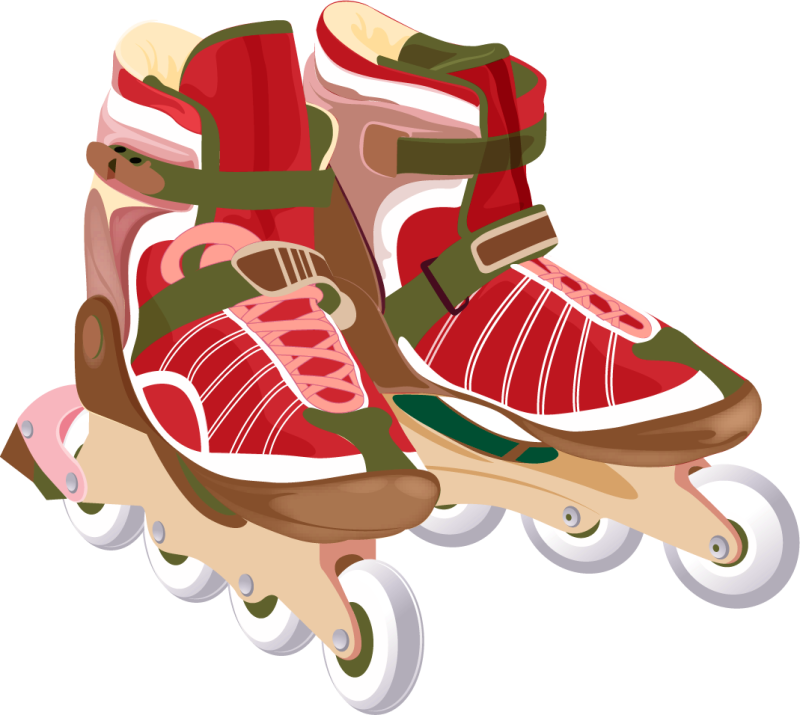 Дошкольники на коньках