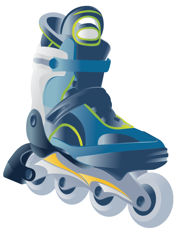 Дети на роликах