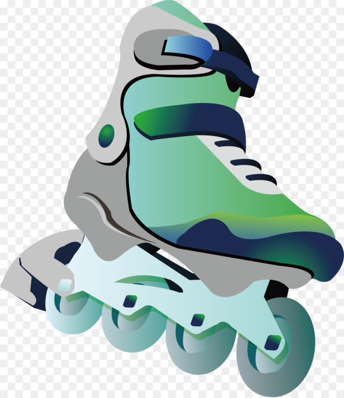 Элементы на роликовых коньках