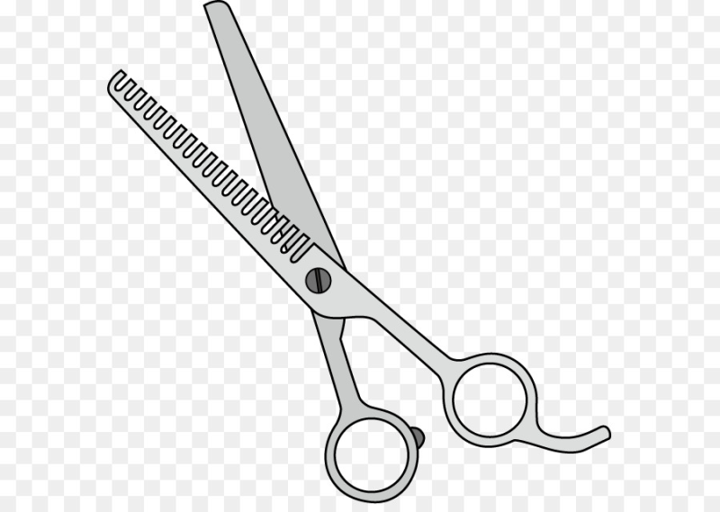 Ножницы парикмахерские Рисованные