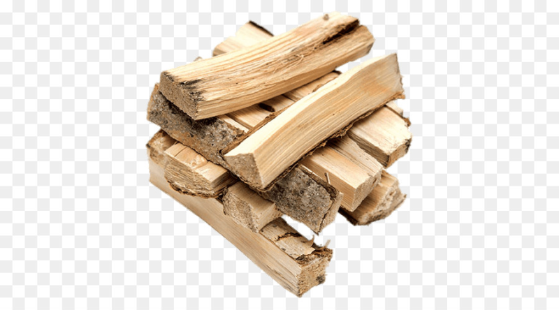 Дрова на белом фоне