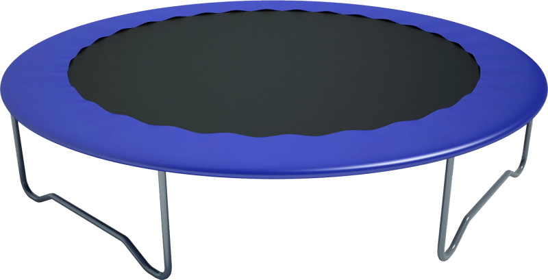 Дети на батуте