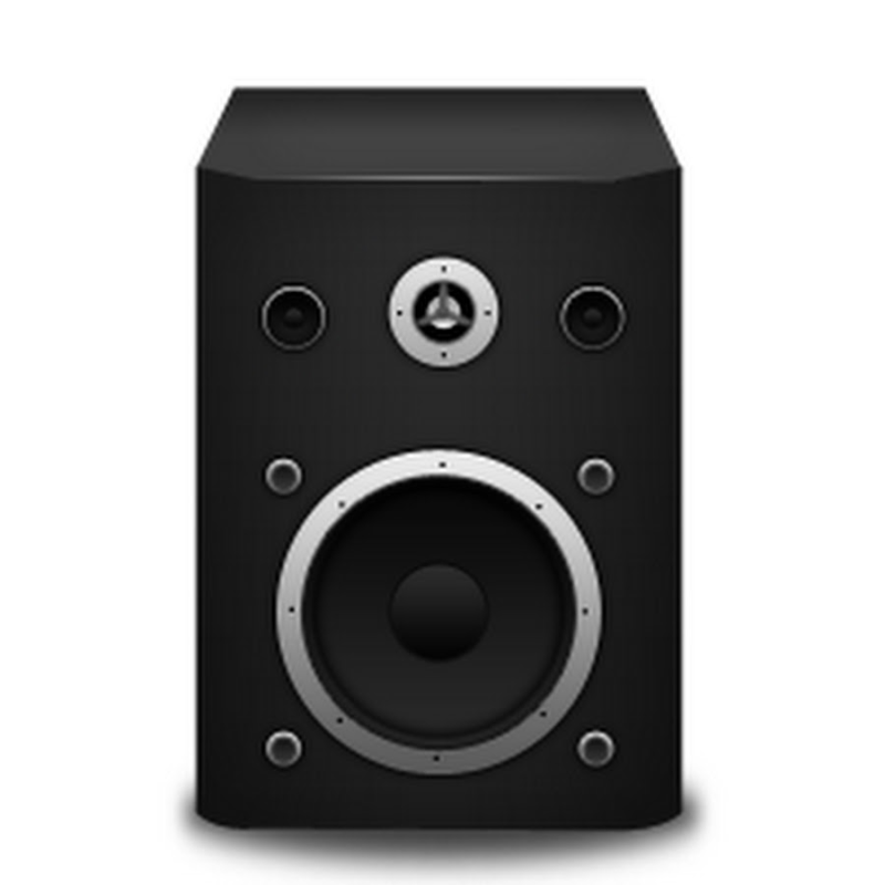 Колонка на прозрачном фоне