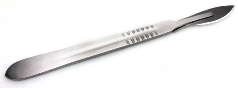 Ланцетовидный скальпель