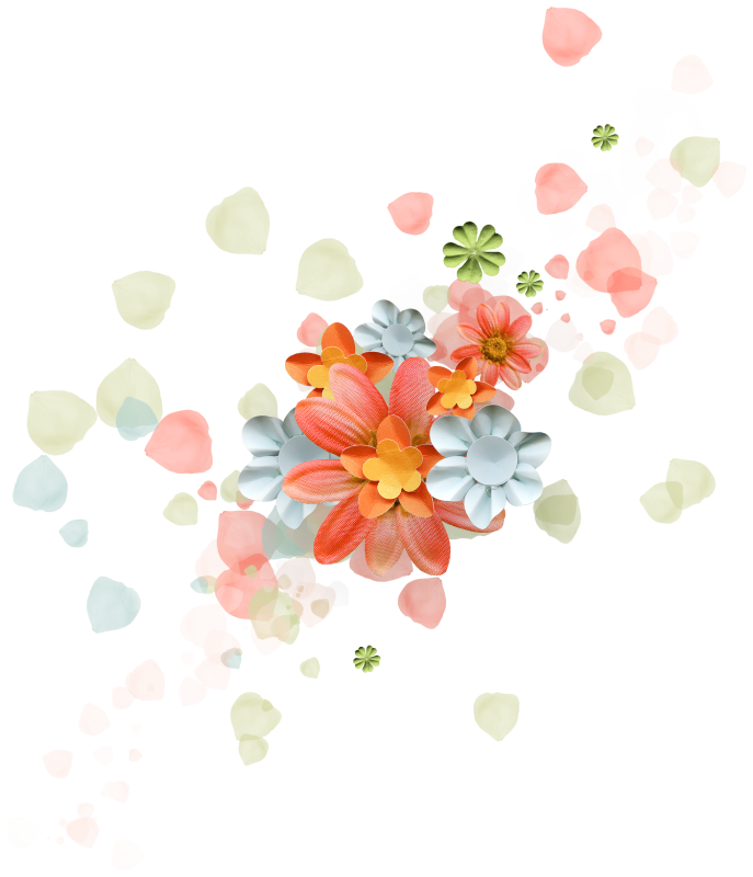 Элементы Скрапбукинг цветы