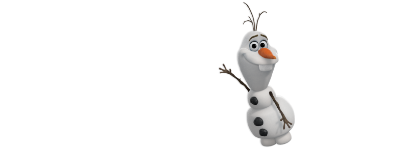 Холодное сердцолофна белом фоне