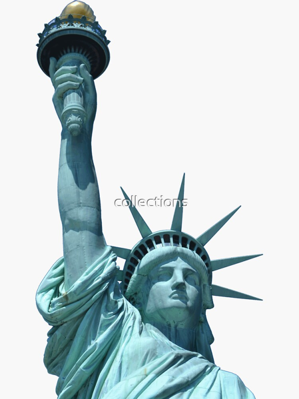 Статуя свободы Нью-Йорк без фона