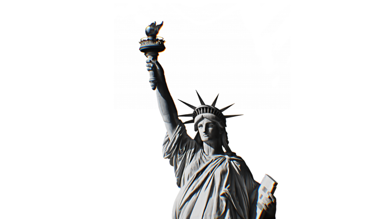 Статуя свободы без фона