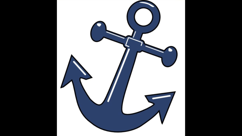 Якорь на детском корабле