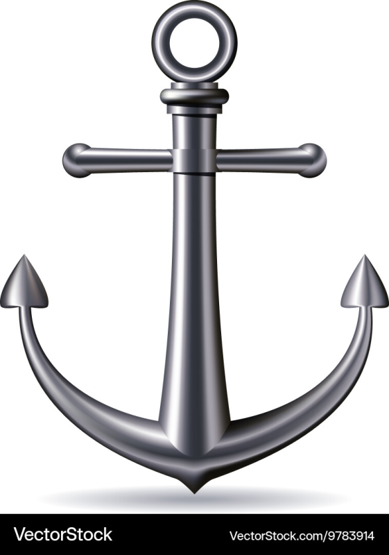 Якорь на прозрачном фоне