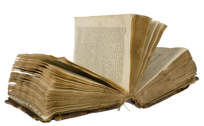 Книга напрозраяном фоне