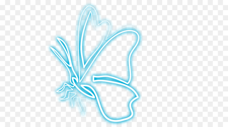 Неоновые бабочки для фотошопа