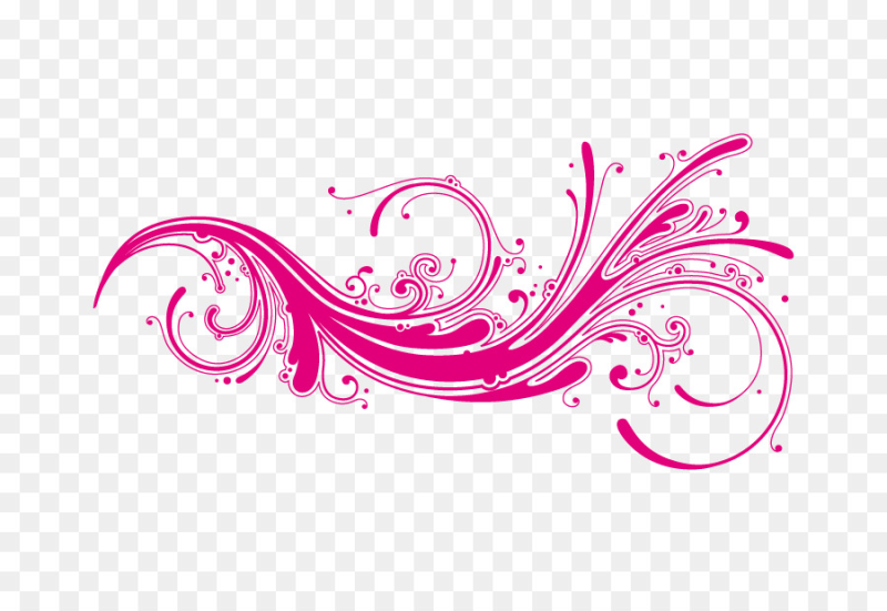 Красивый розовый узор