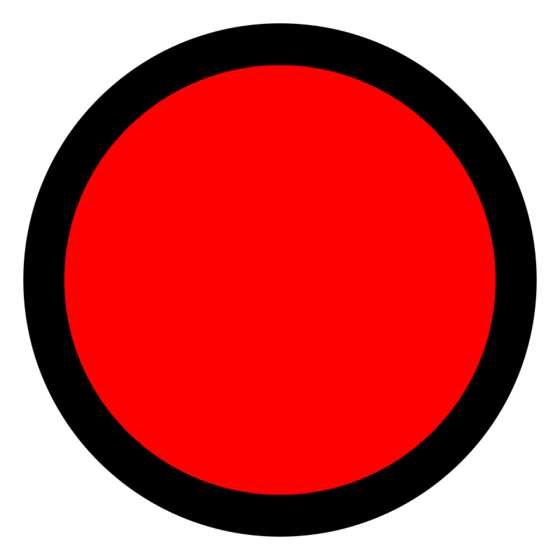 Красные кружочки