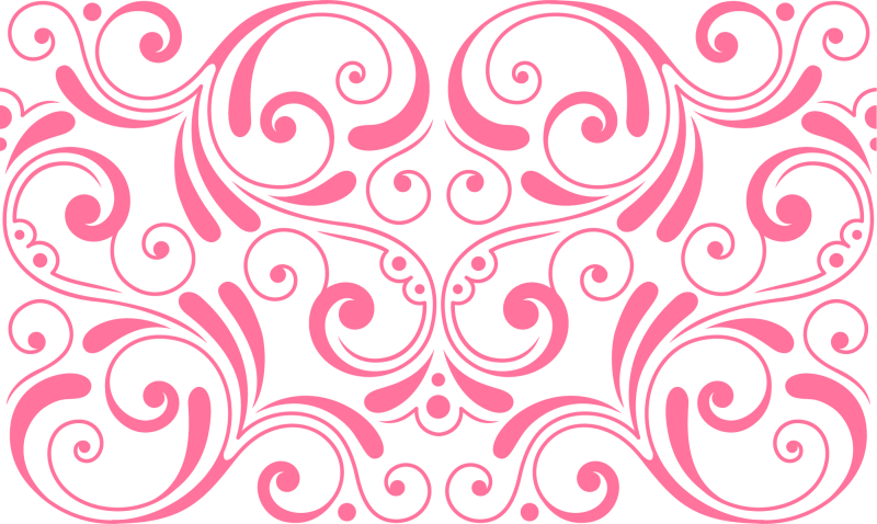 Красивый розовый узор