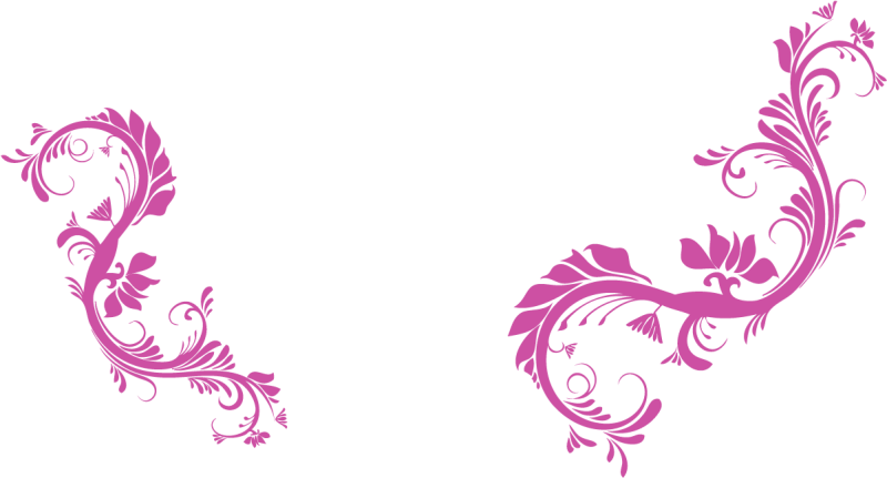 Красивый орнамент на белом фоне