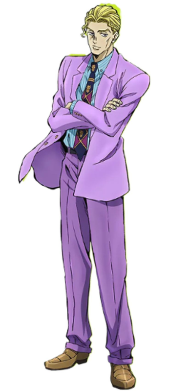 Кира Йошикаге Джоджо в полный рост