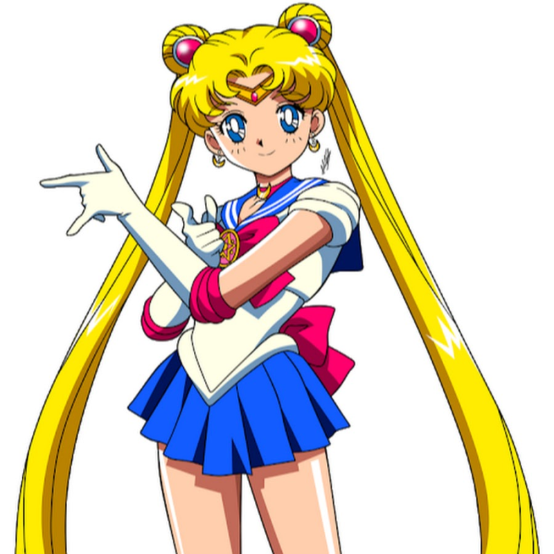 Сейлор Мун на прозрачном фоне