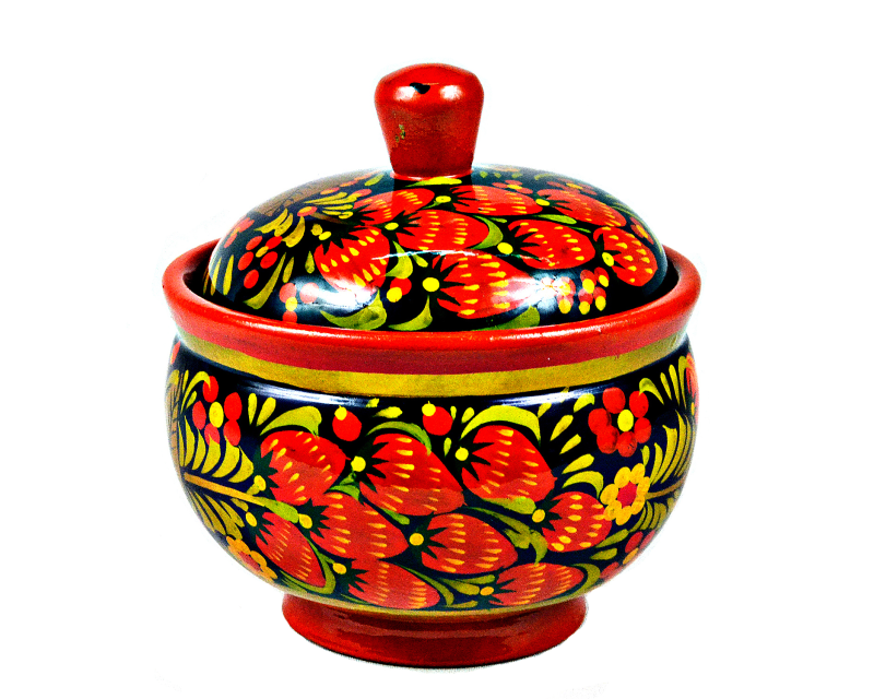 Хохломская роспись изделия