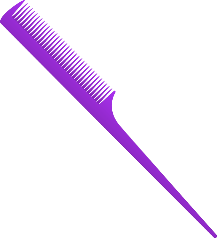 Расческа без фона