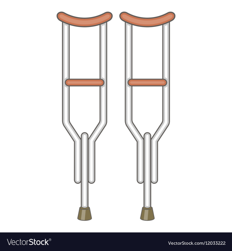 Костыль рисунок