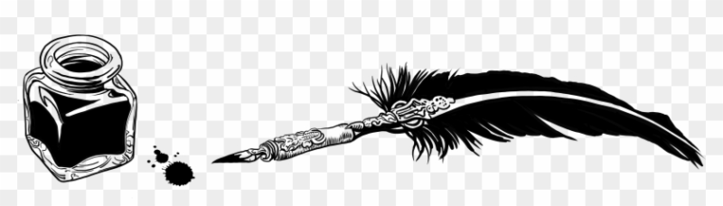 Перо и чернильница