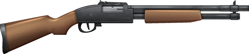 Дробовик без фона