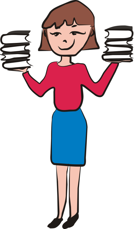 Библиотекарь клипарт