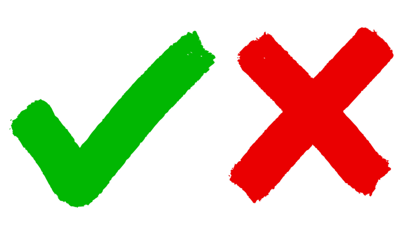 Красный крестик