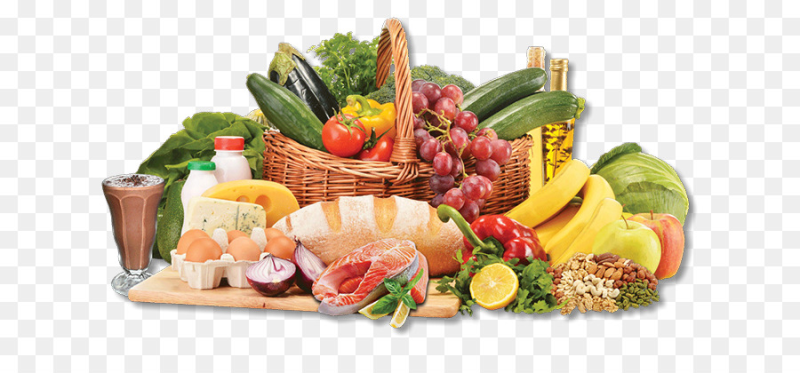 Клипарт продукты на прозрачном фоне