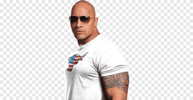 Дуэйн скала Джонсон белый фон