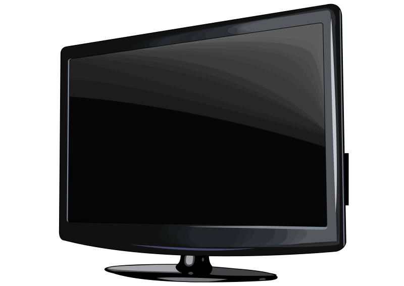 Телевизор без фона