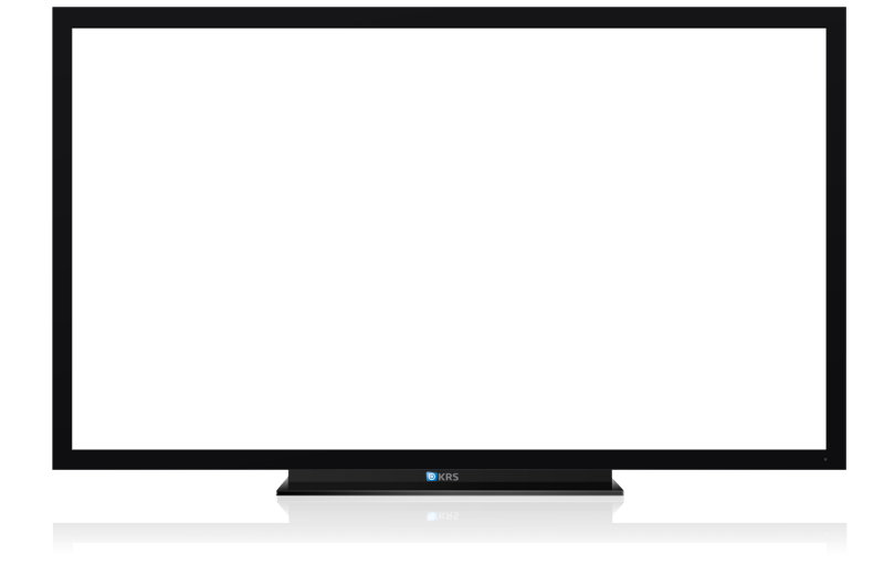 Телевизор на прозрачном фоне