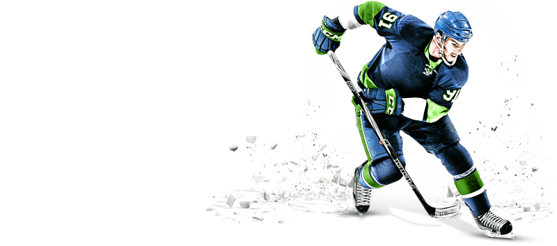Хоккей на прозрачном фоне