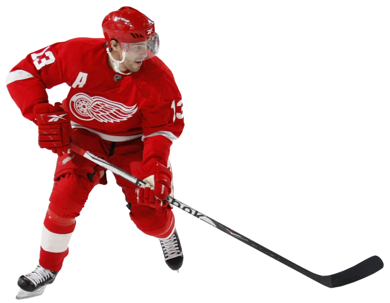 Хоккеист без фона