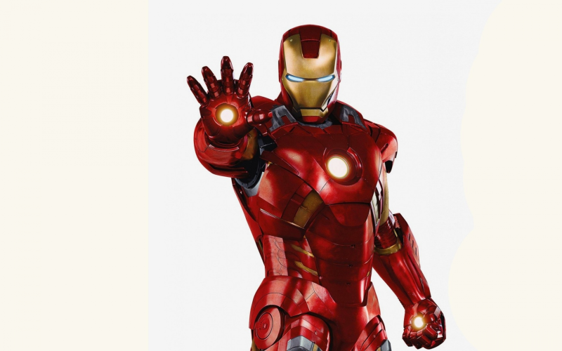 Железный человек фон
