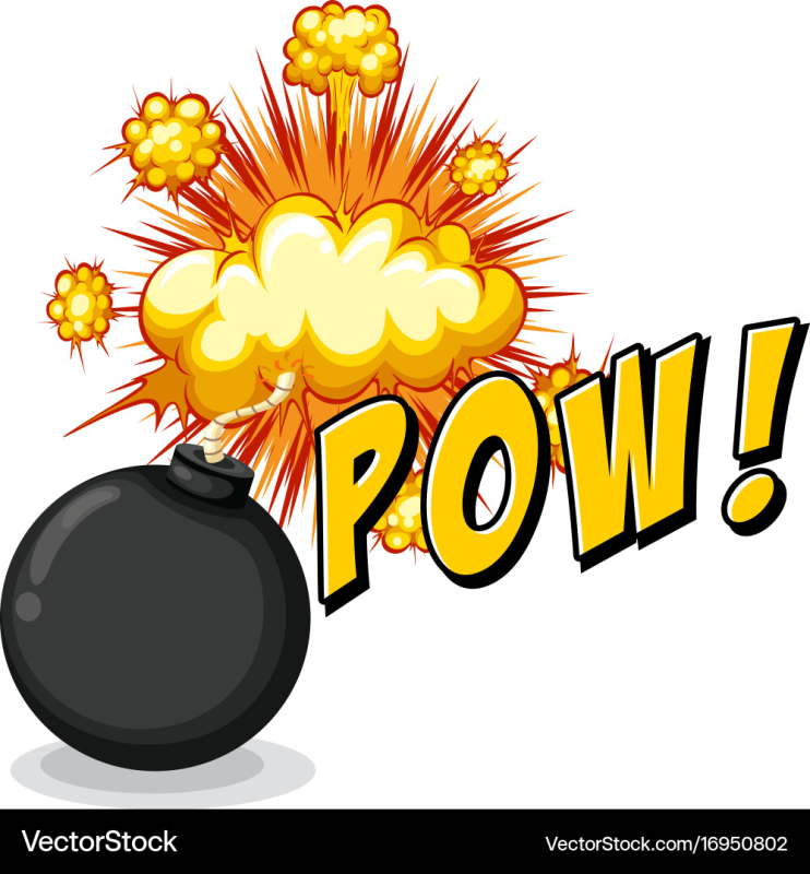 Бомба мультяшная