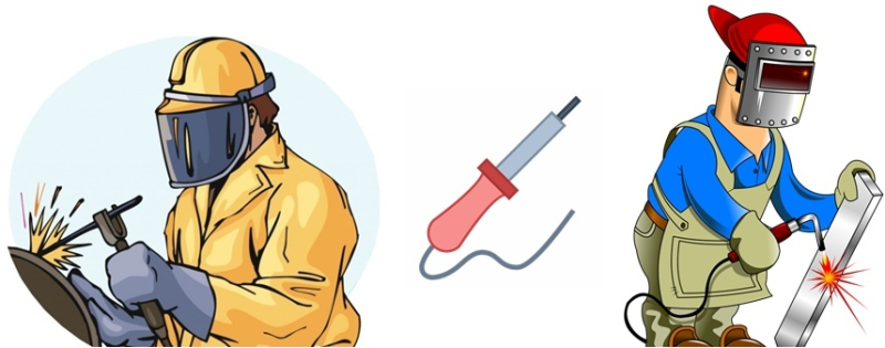 Сварщик рисунок