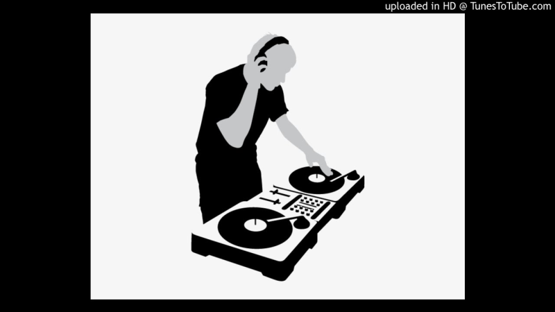 Диджей нарисованный