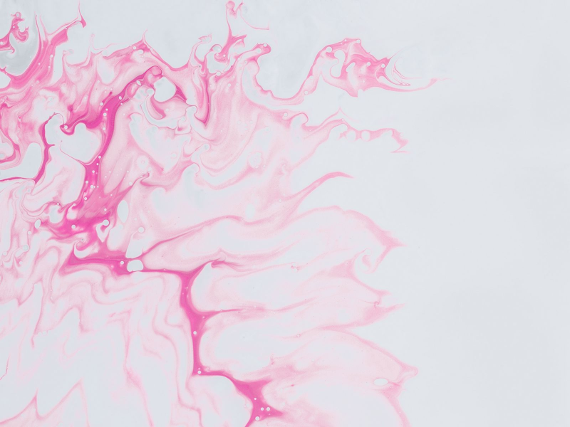 Розовые разводы