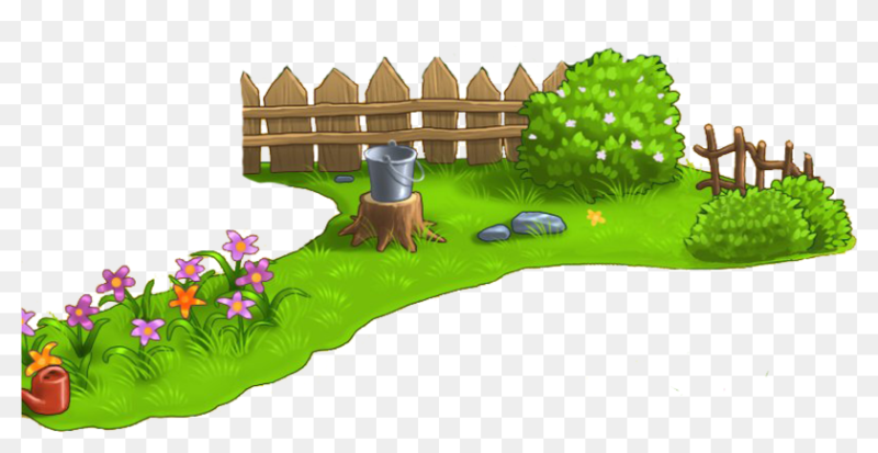 Сад мультяшные