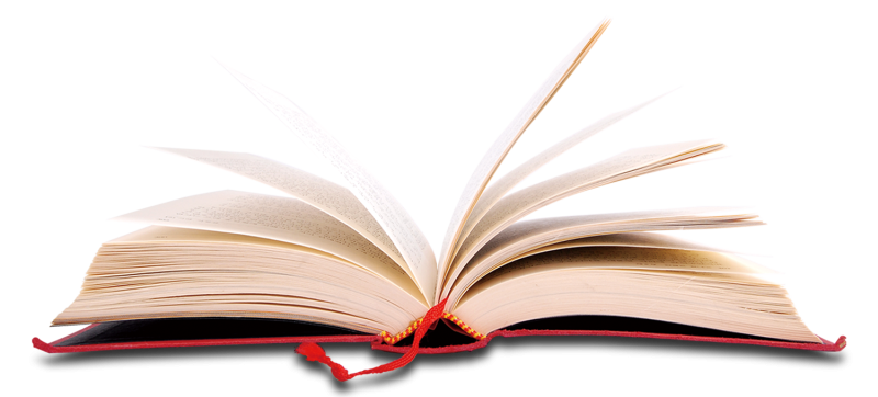 Книжки на прозрачном фоне