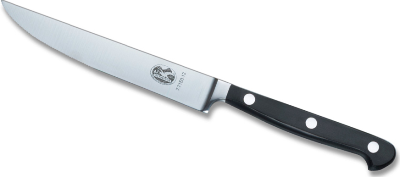 Кухонный нож на прозрачном фоне